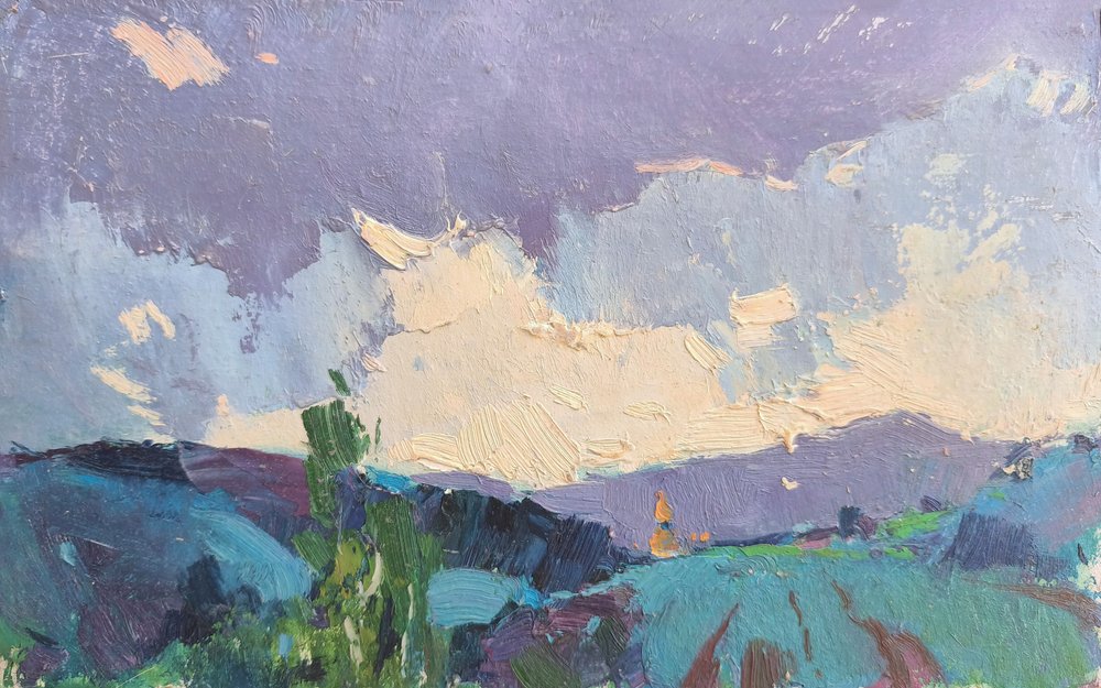 Cielo spettacolare sulle montagne da Alexander Shandor