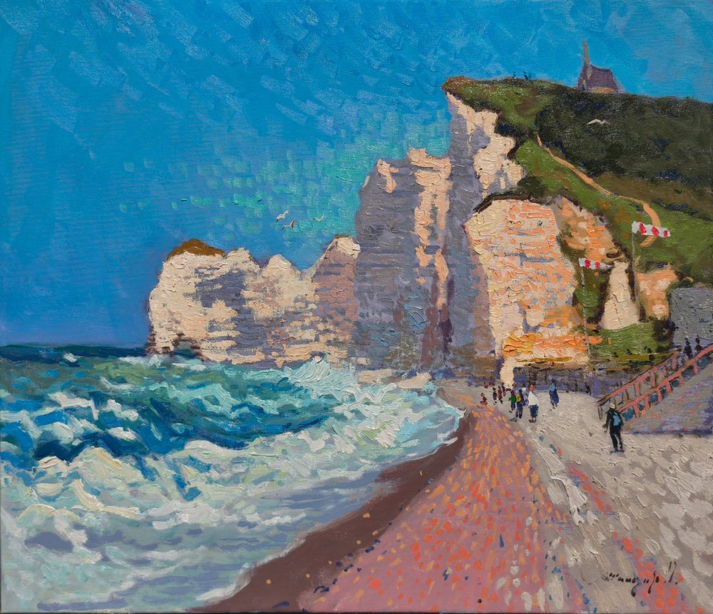 Le scogliere costiere di Etretat da Alexander Shandor