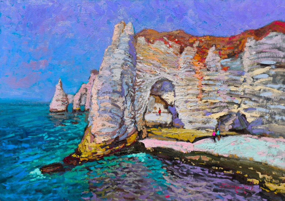 Arco marino di Vibrant Cliffs da Alexander Shandor
