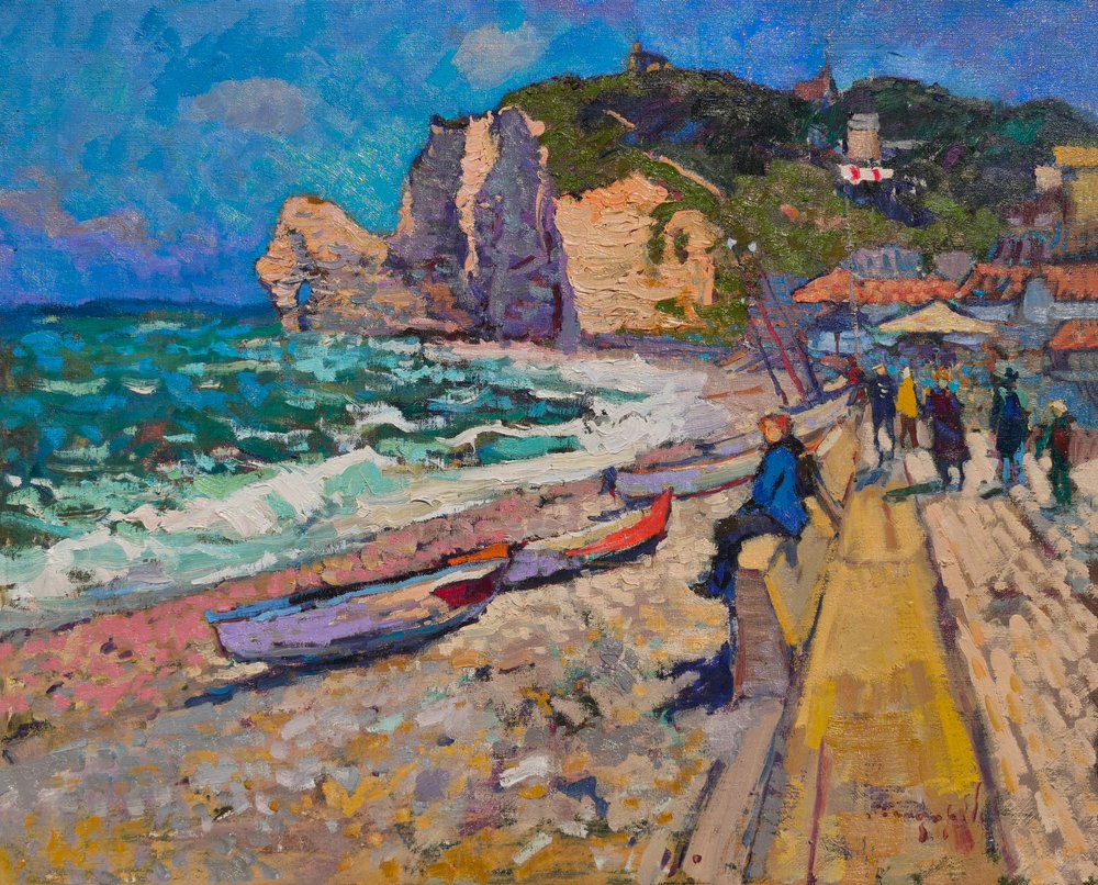 Scogliere costiere dai colori vivaci da Alexander Shandor