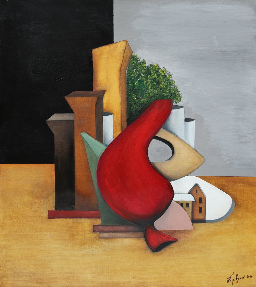 Città geometrica rossa da Alexander Trifonov