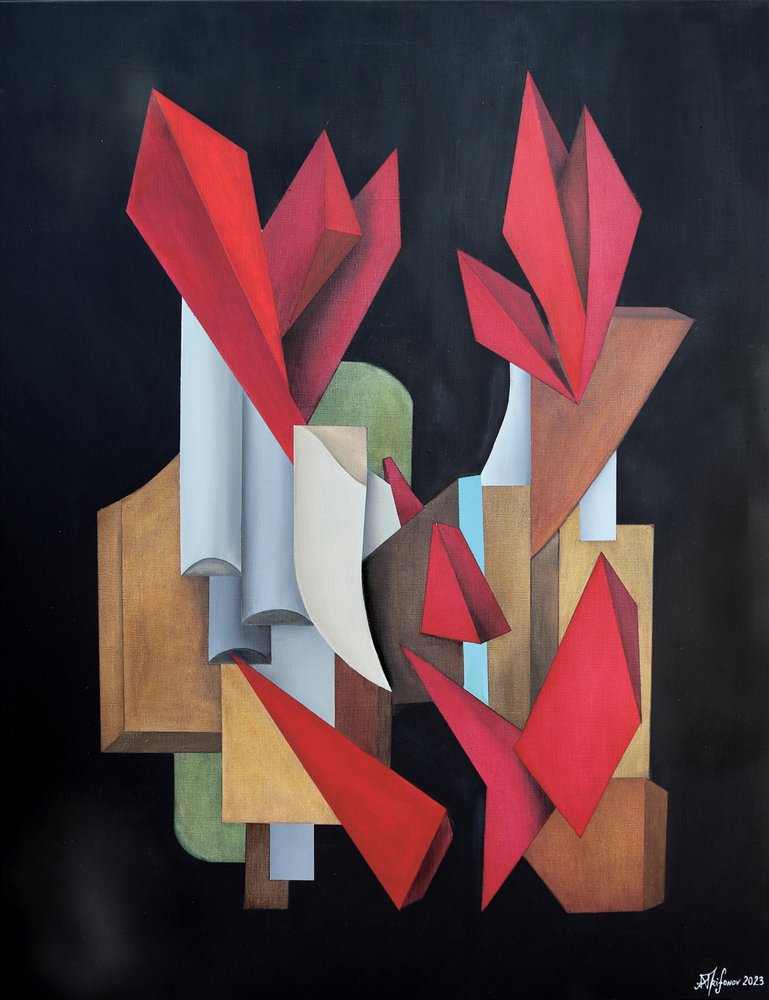 Forme geometriche vivaci da Alexander Trifonov