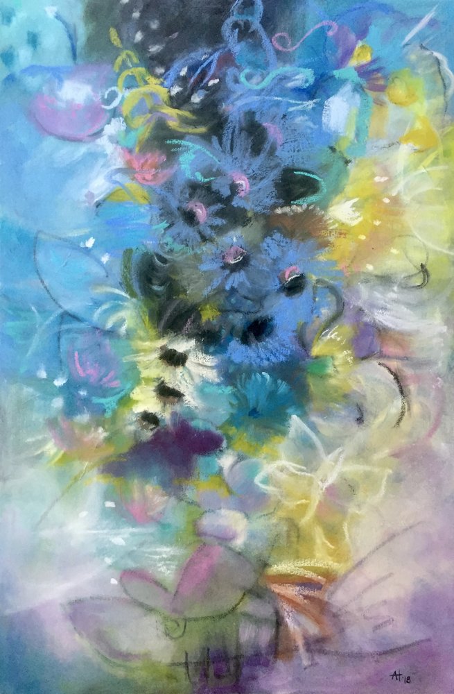 Fiori dai colori pastello da sogno da Alexandra Higgins