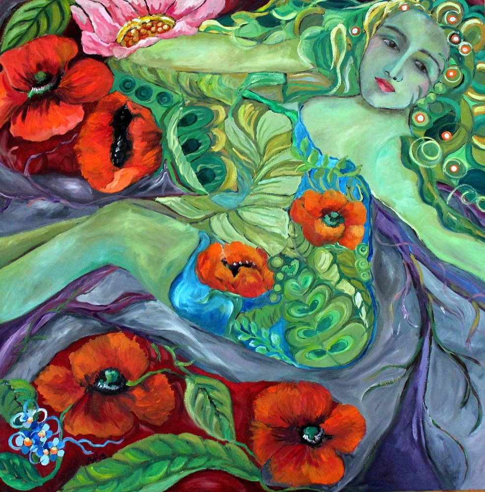 La Dea Verde e i papaveri da Alexandra Higgins