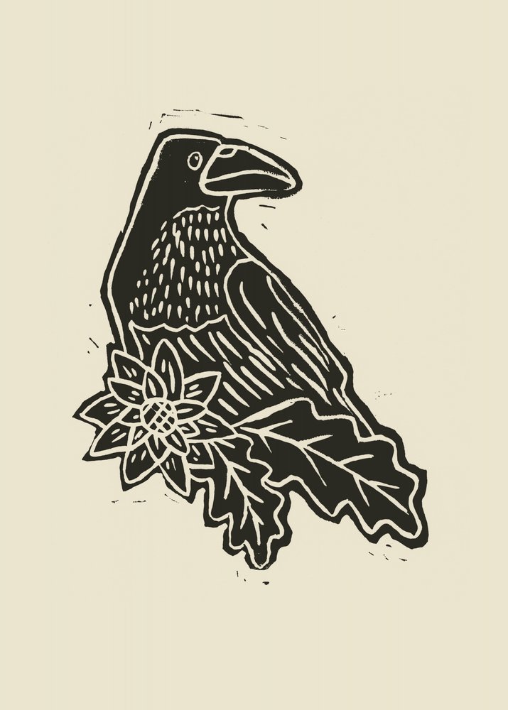 Grafica Raven Bloom da Alexandra Weise