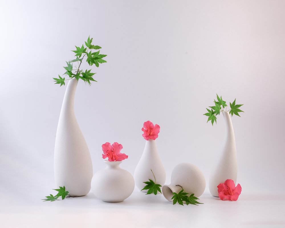 Elegante natura morta floreale da Alice Sheng