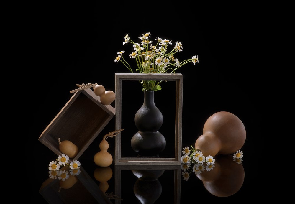 Natura morta con zucca naturale da Alice Sheng
