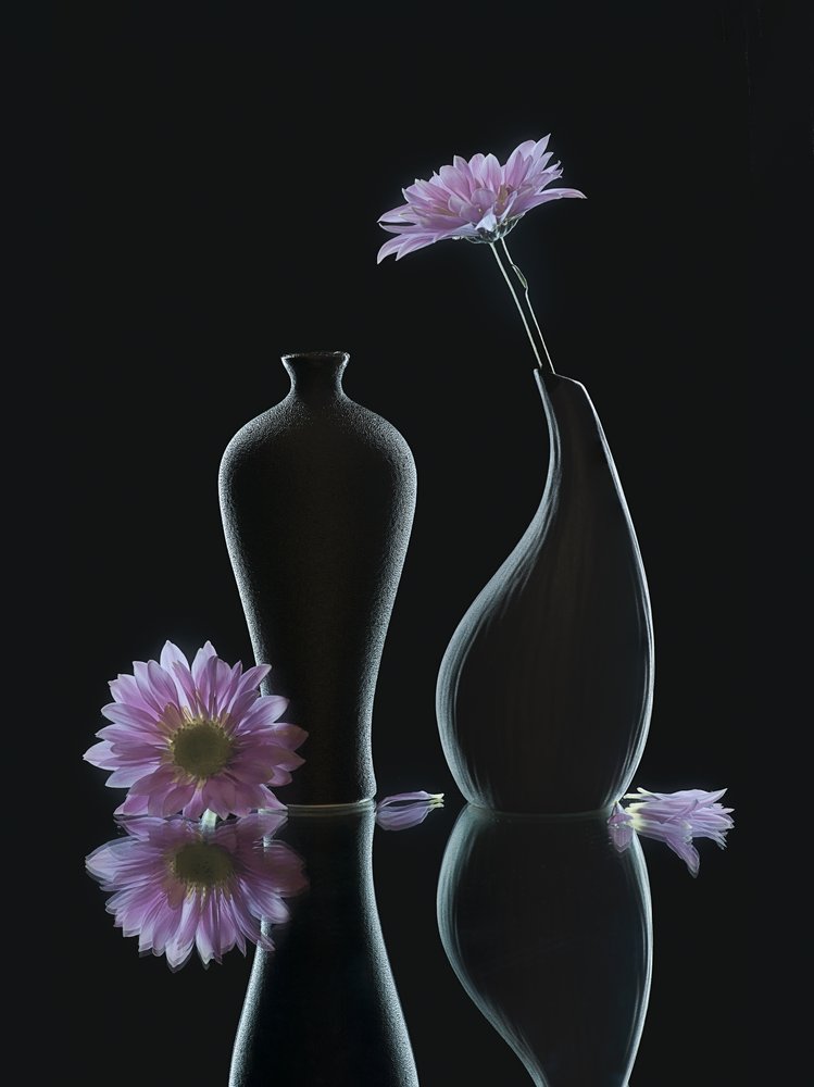 Riflessioni floreali serene da Alice Sheng