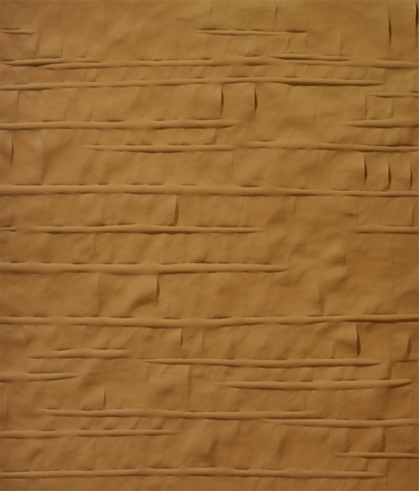 Pieghe terrose astratte da Alma