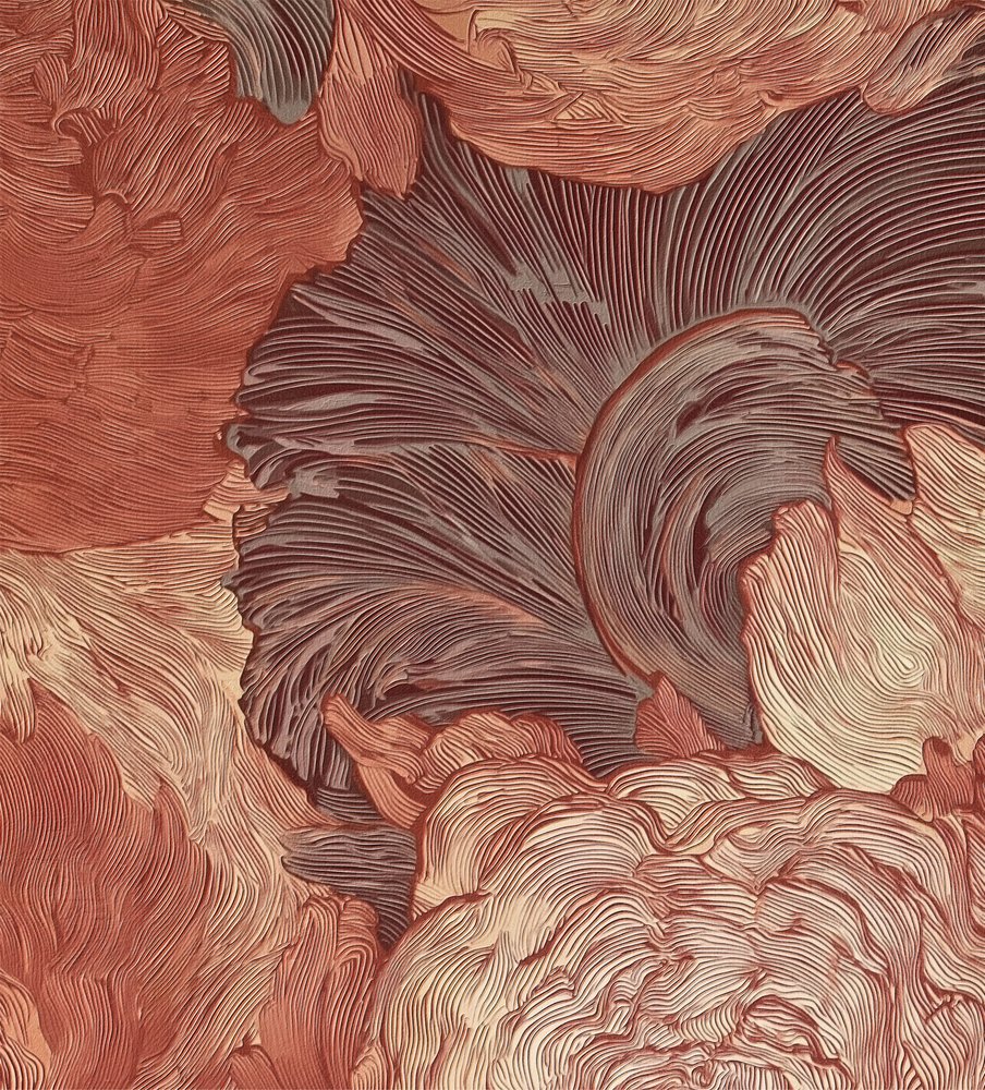 Fluenti tonalità della terra da Alma