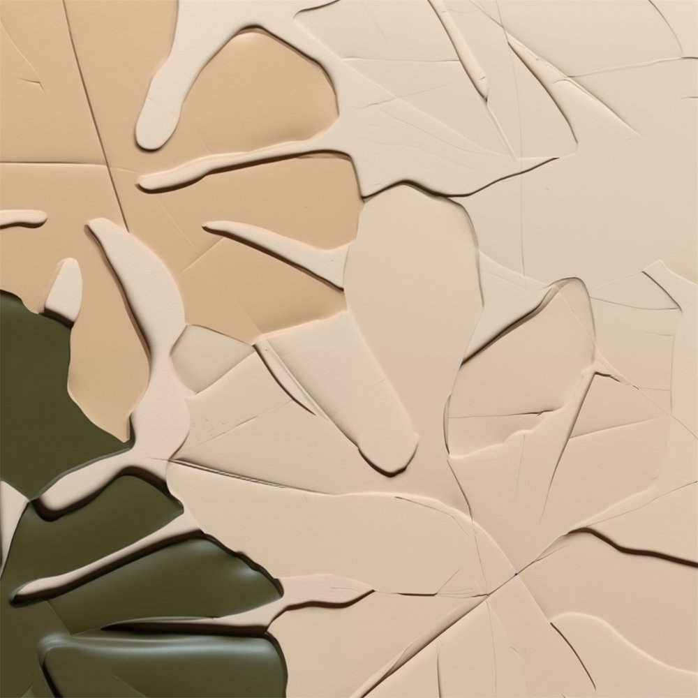 Forme fluide dalla texture morbida da Alma