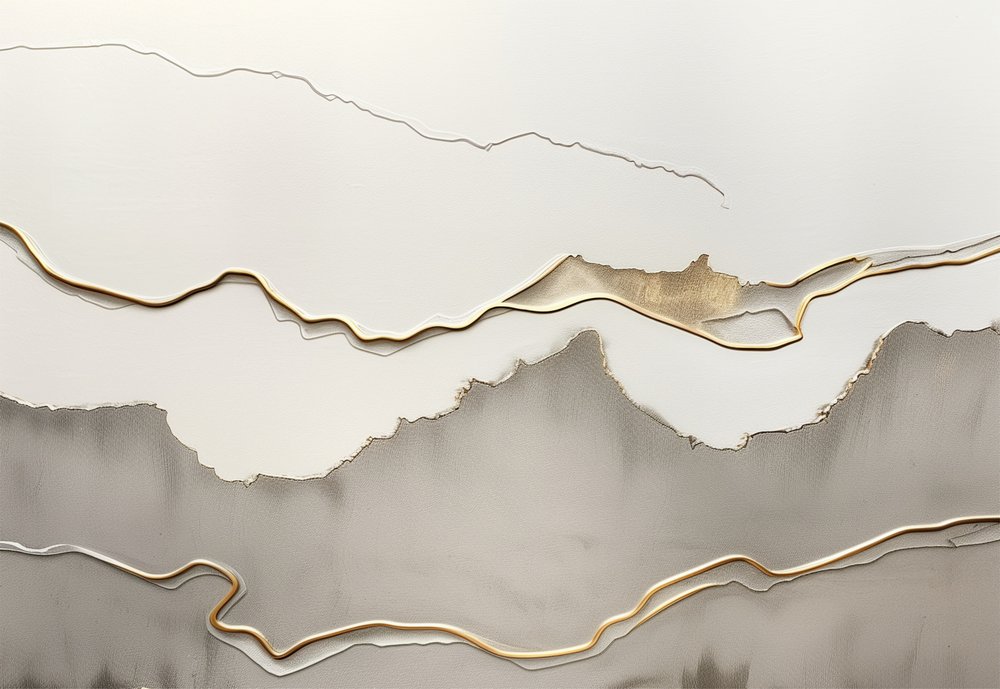 Paesaggio dorato a strati da Alma