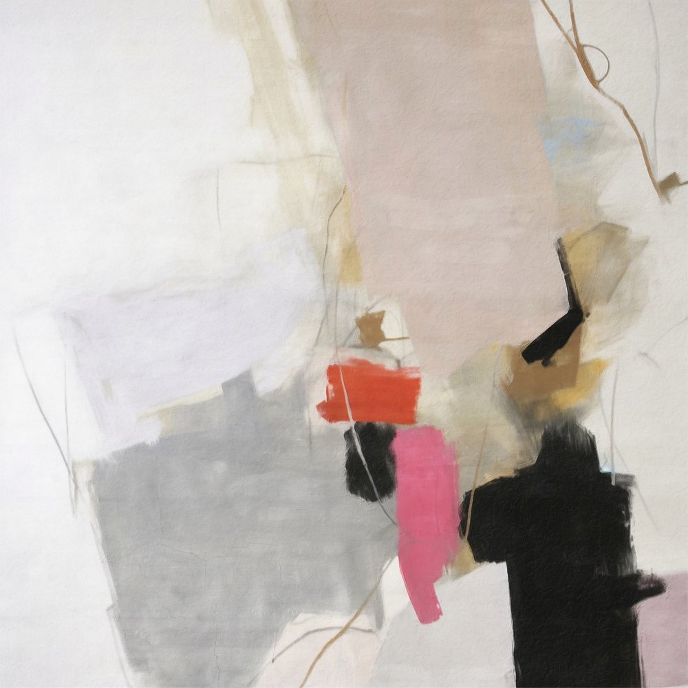 Grigio rosato moderno astratto da Alma