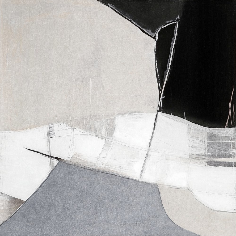 Composizione astratta monocromatica da Alma