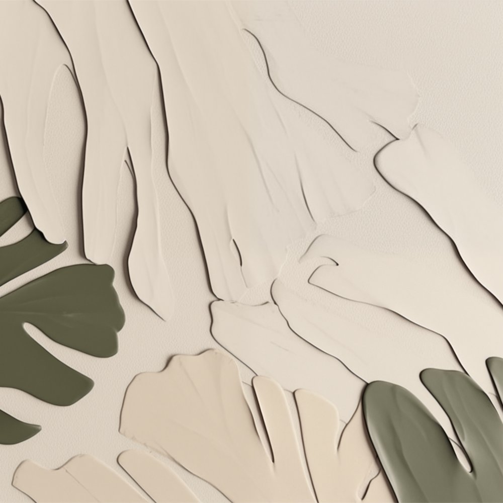 Forme botaniche dai toni tenui da Alma