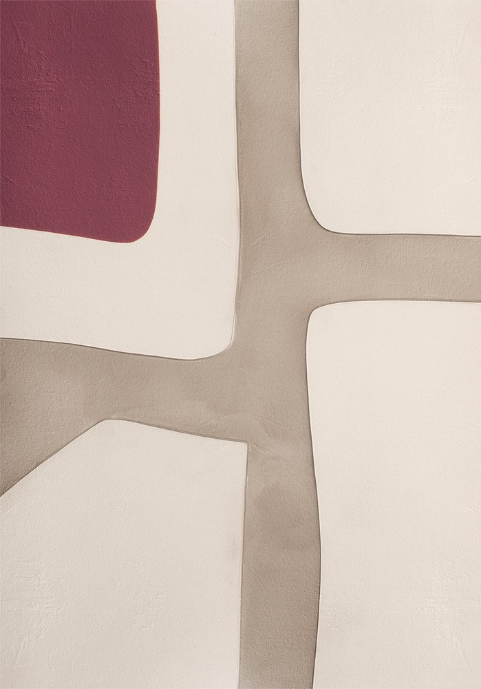 Geometria astratta e serena da Alma