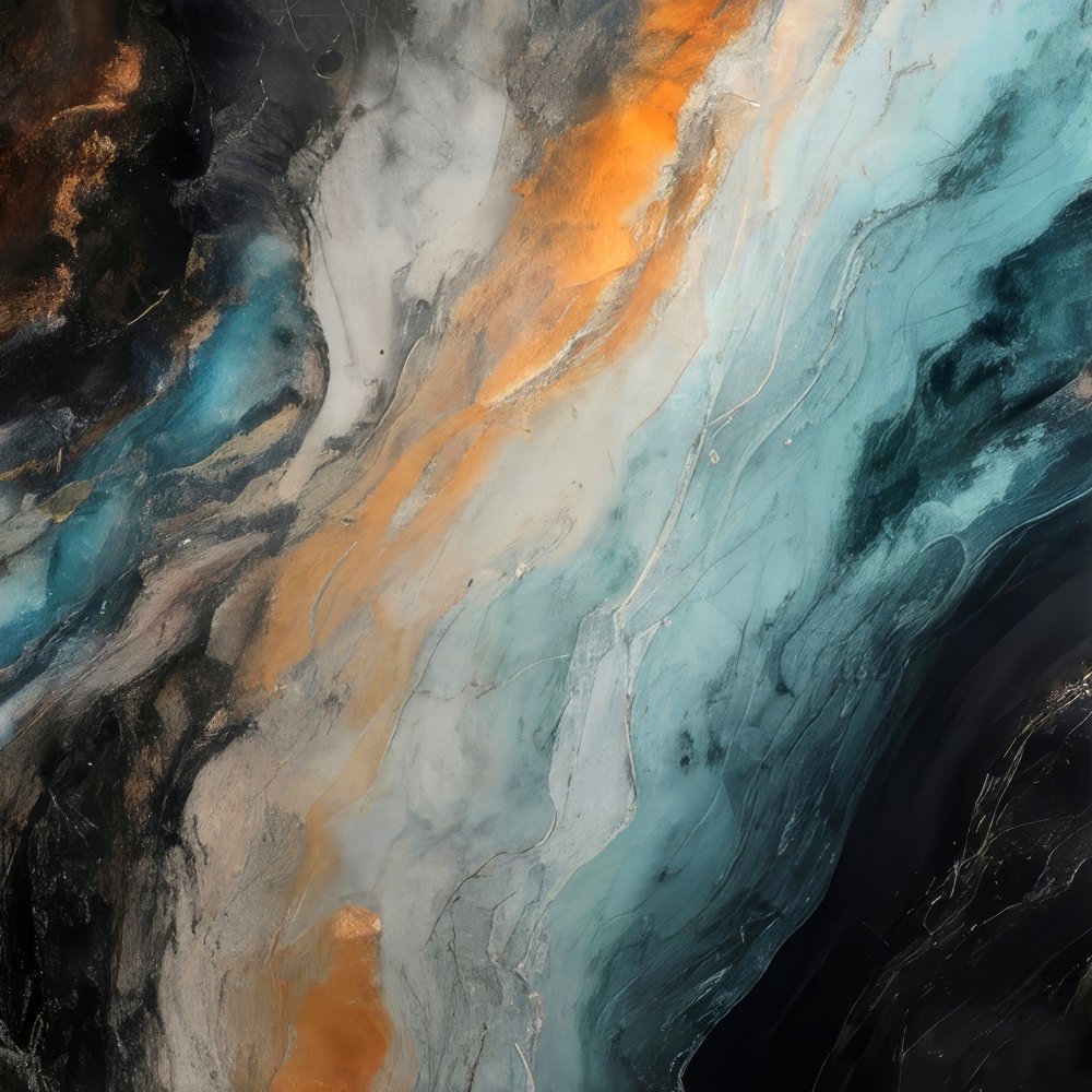 Flusso di marmo oceanico da Alpenglow Workshop