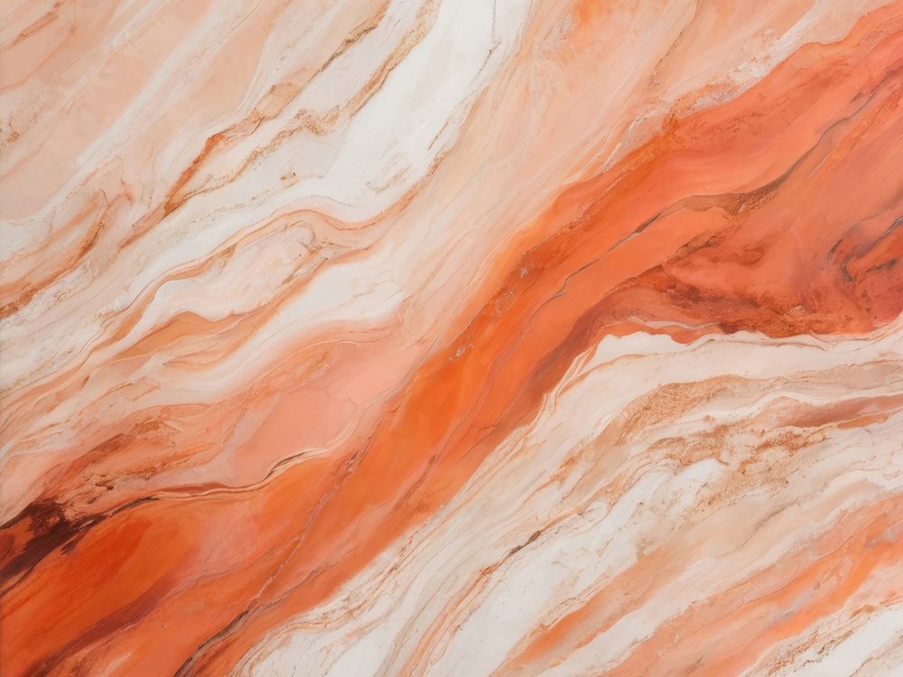 Flusso di marmo arancione da Alpenglow Workshop