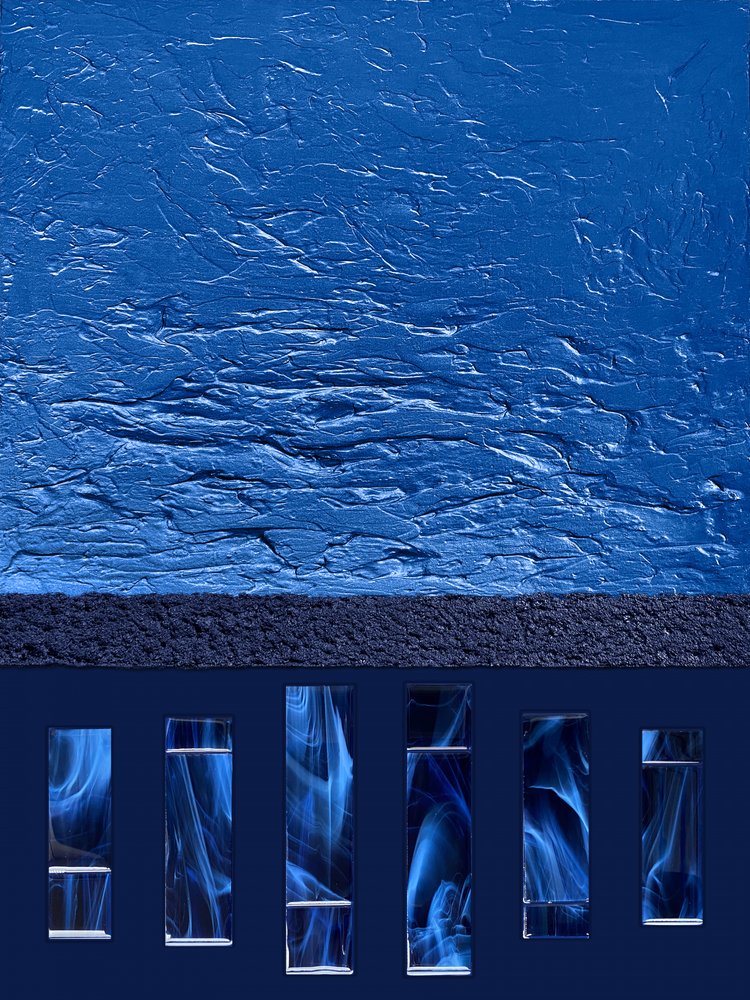 Astratto: Flusso di fumo blu da Alyson Storms