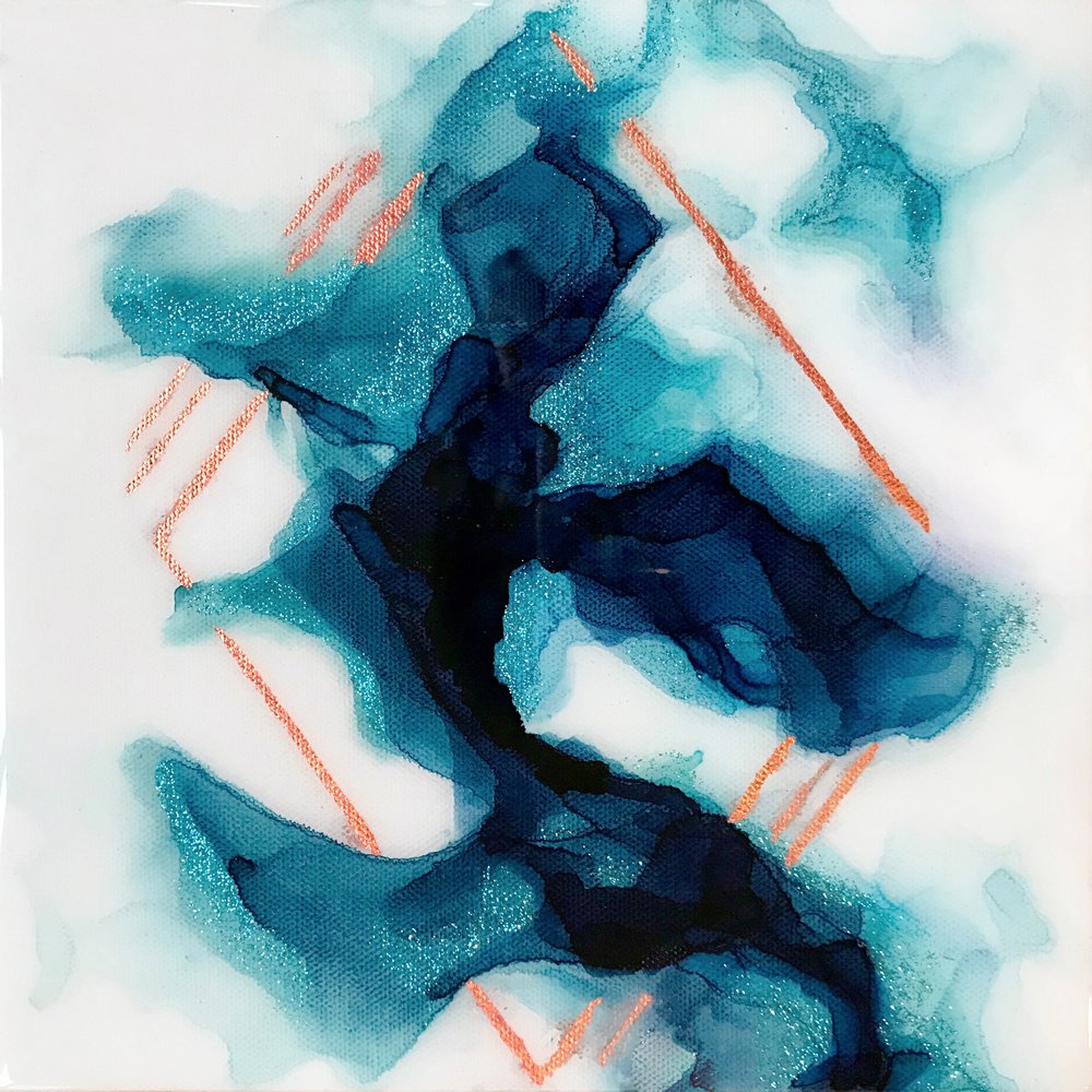 Rivo di rame verde acqua intenso da Alyson Storms