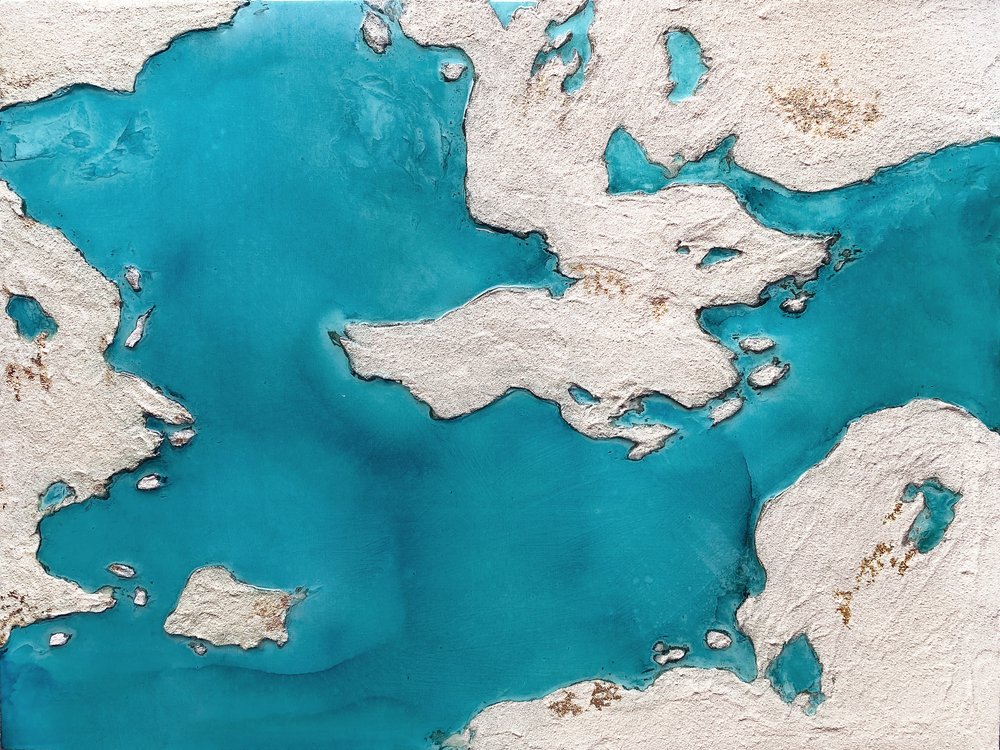 Astratto costiero turchese da Alyson Storms