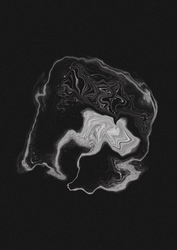 Vortice grigio dinamico da Amy Louise Baker