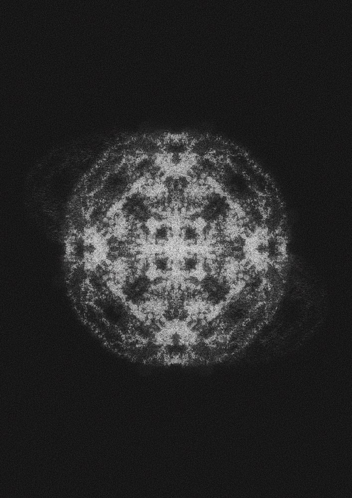 Sfera astratta luminosa da Amy Louise Baker