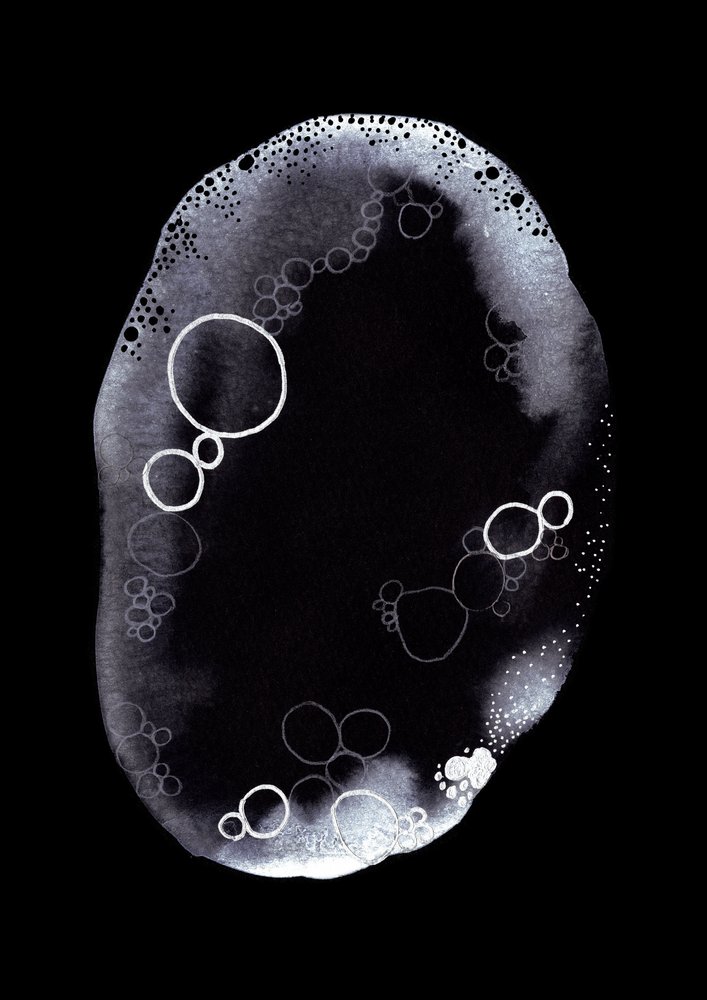Essenza Bubble monocromatica da Amy Louise Baker