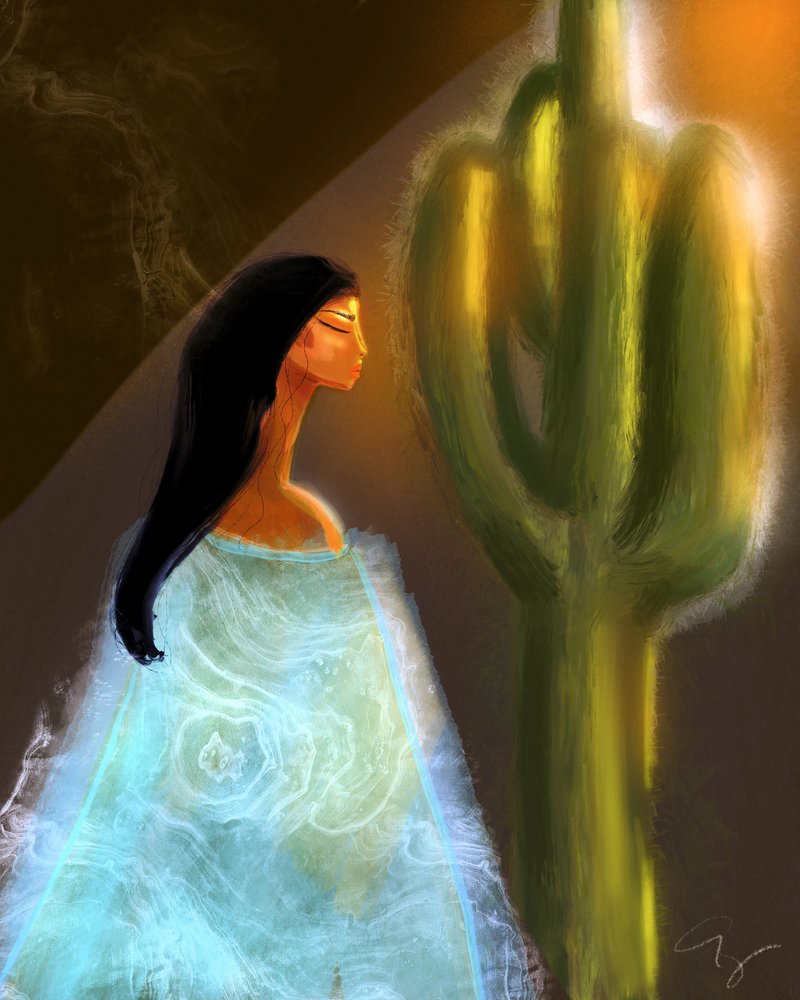 Bagliore del deserto spirituale da Amy Straley