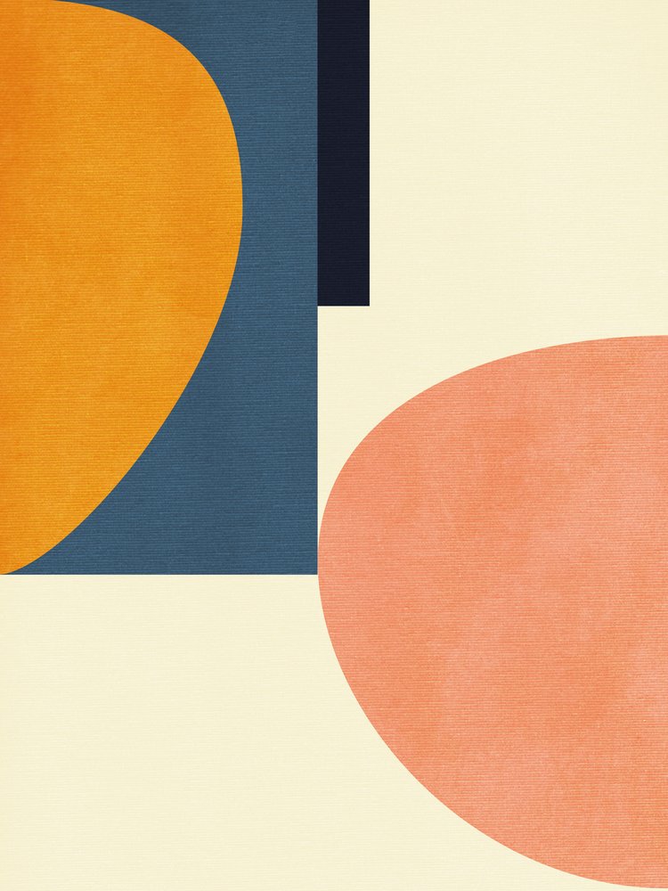 Rainbow Plus Shapes  Blu Senape1 da Ana Rut Bre