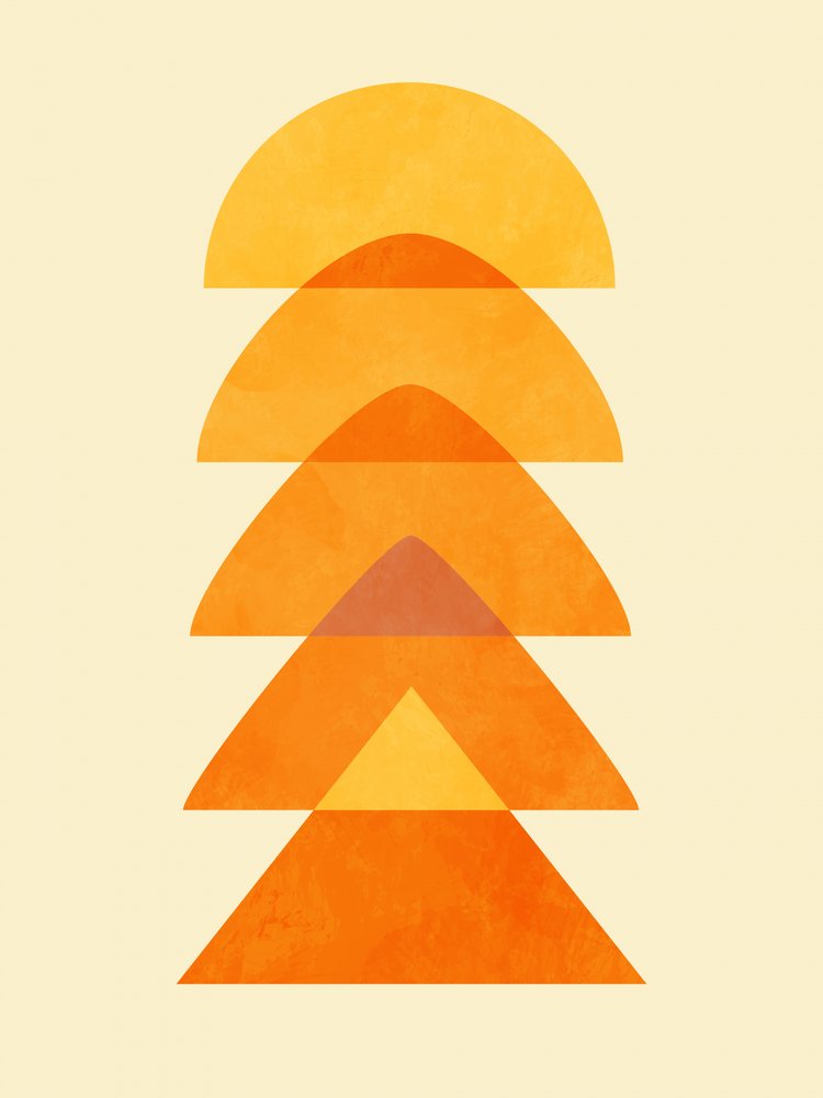 Primavera Mid Rhapsody Arancione 5 da Ana Rut Bre