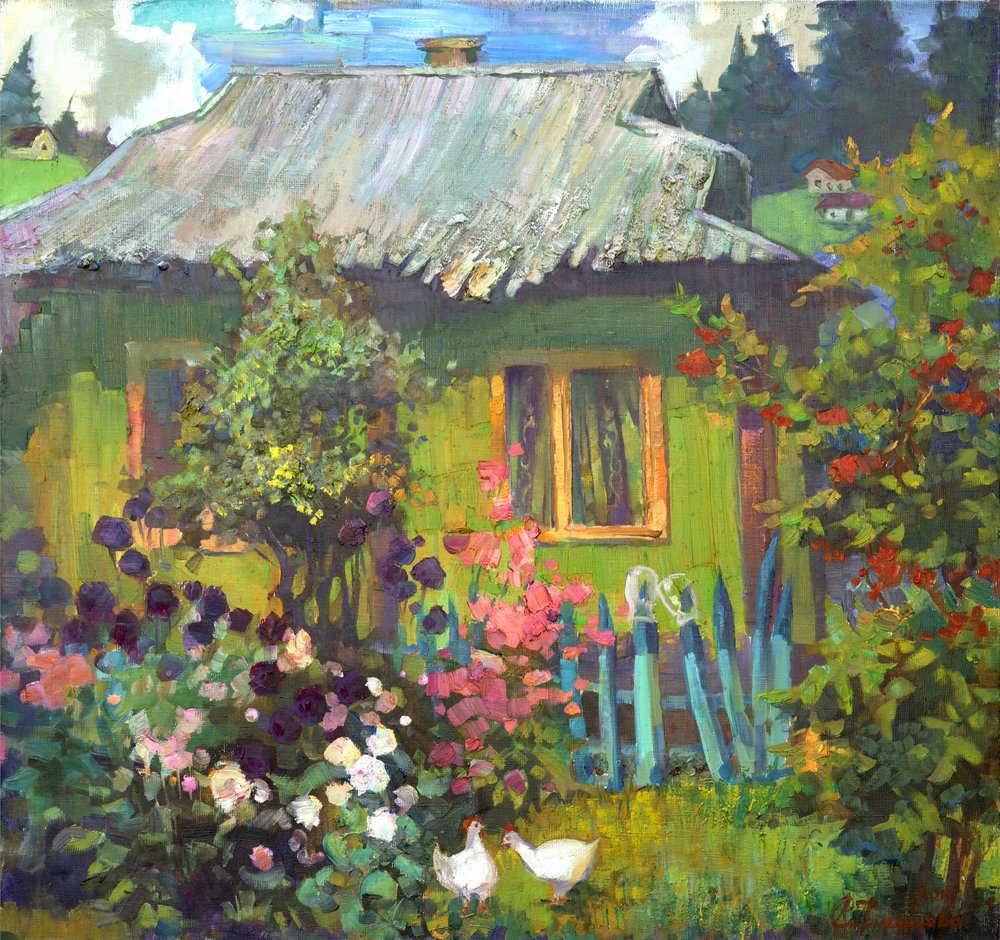 Casa rustica - Giardino estivo da Anastasiia Grygorieva