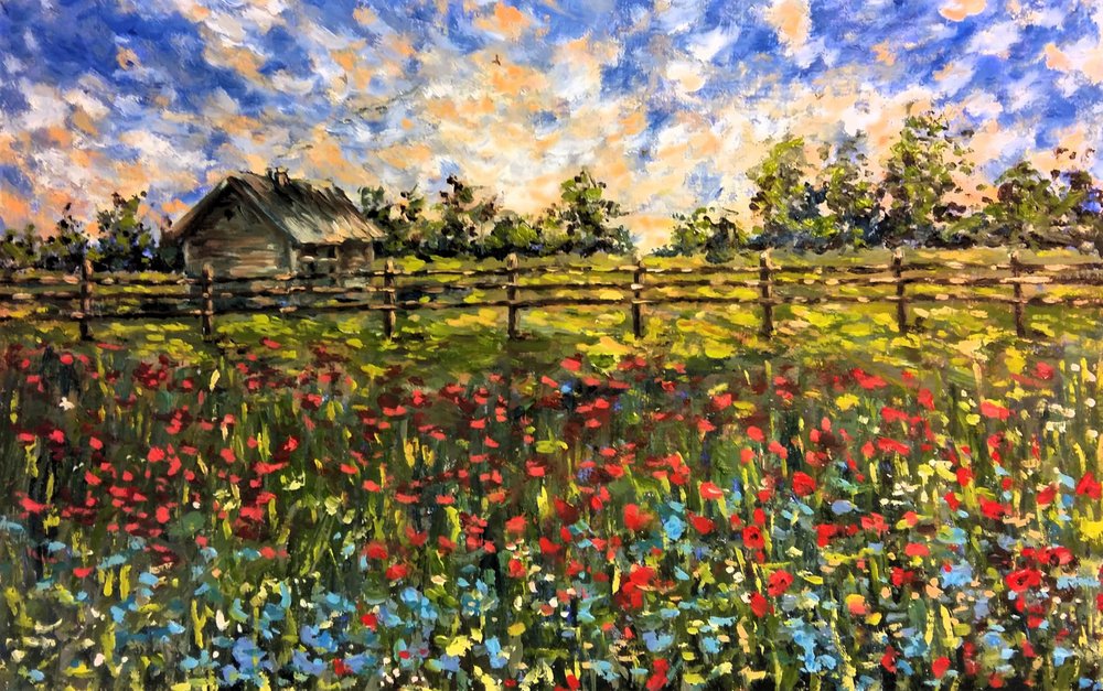 Paesaggio di campagna da Anda Bieza