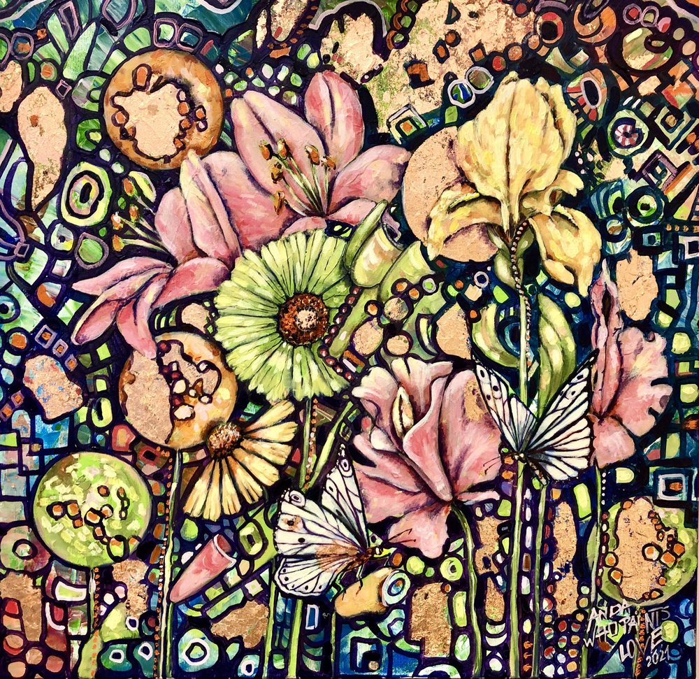 Fioritura del Giardino Dorato da Anda Bieza
