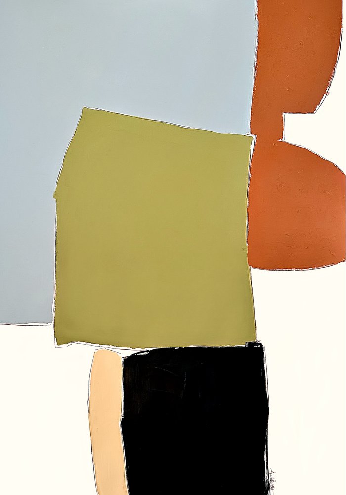 Forme astratte tenui da Andrea Reichhart