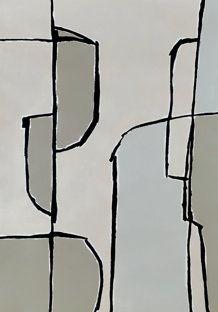 Forme astratte neutre da Andrea Reichhart