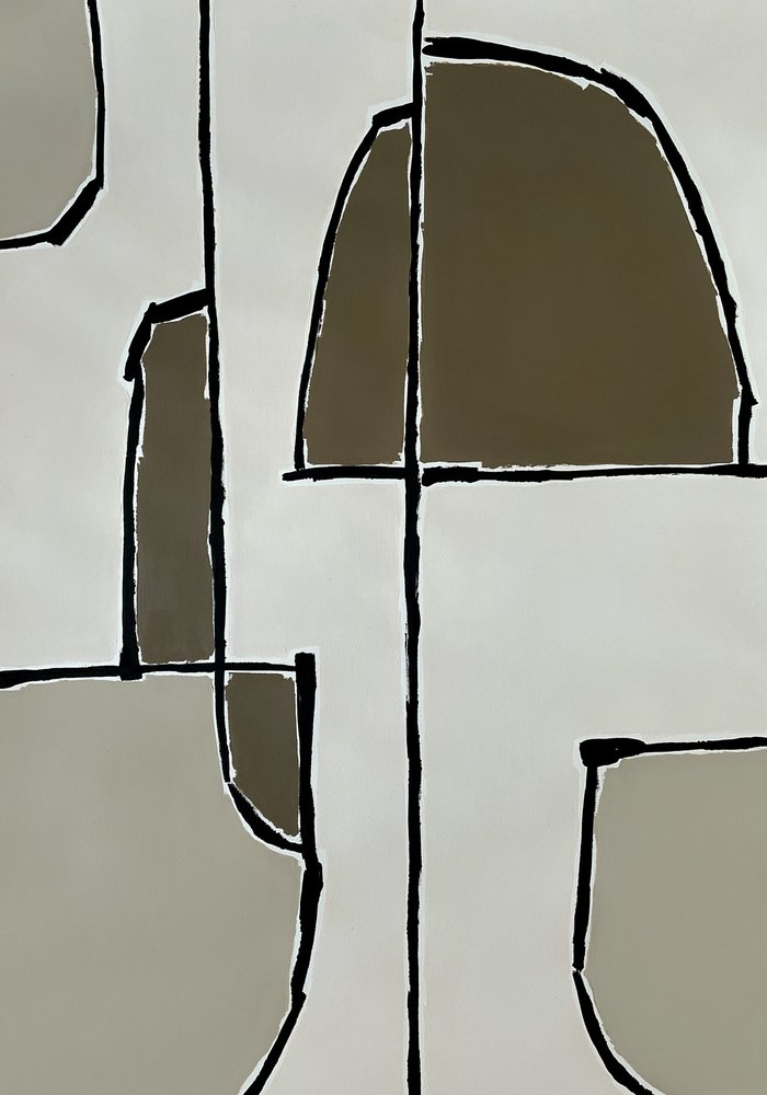 Forme geometriche neutre da Andrea Reichhart