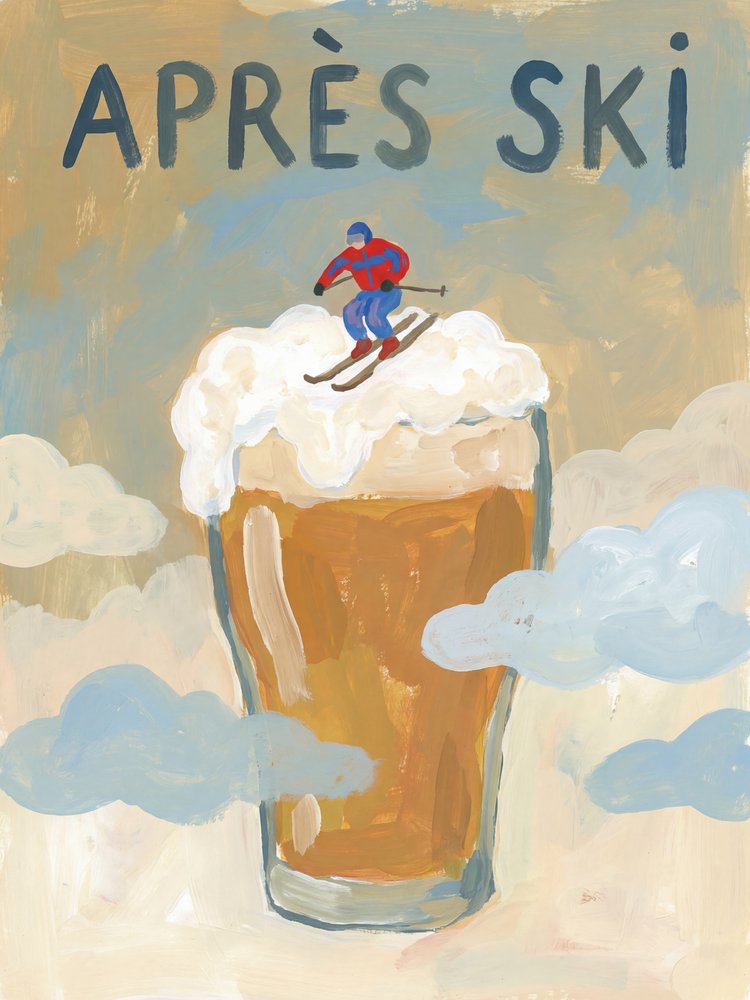 Birra dopo lo sci da Andreas Magnusson