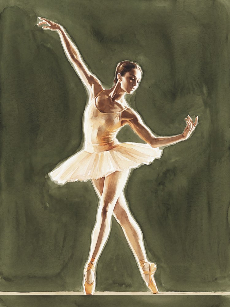 Una graziosa ballerina classica da Andreas Magnusson