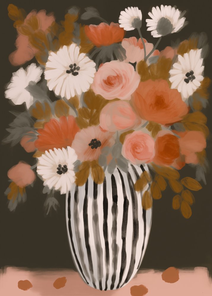 Bouquet floreale moderno da Andreas Magnusson