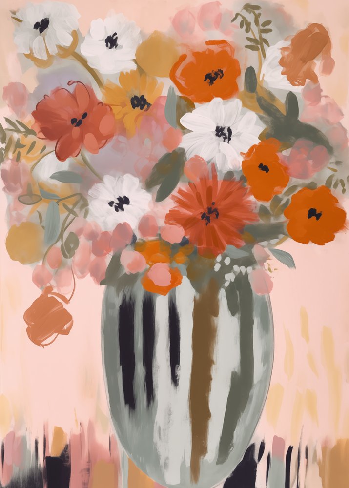 Mazzo di fiori in stile pittorico da Andreas Magnusson
