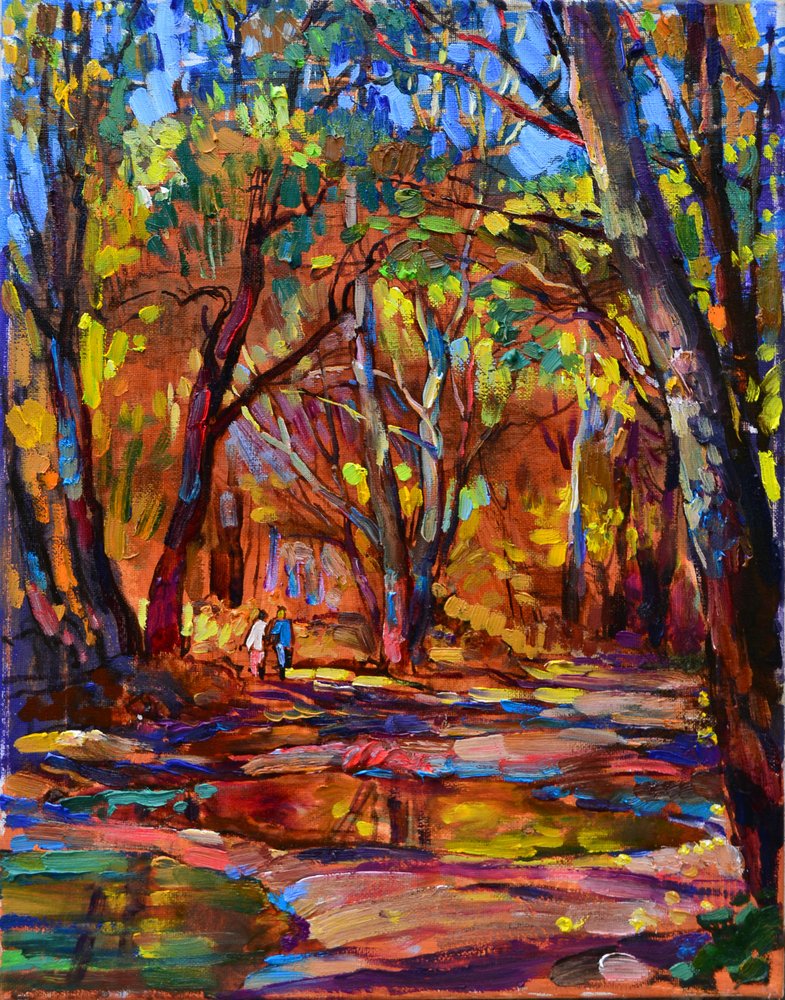 Passeggiata nella foresta autunnale da Andrii Kutsachenko