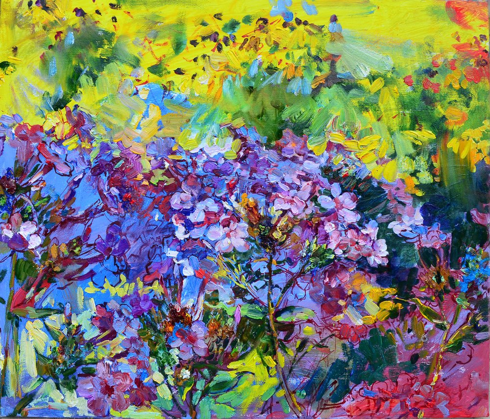 Giardino fiorito e colorato da Andrii Kutsachenko