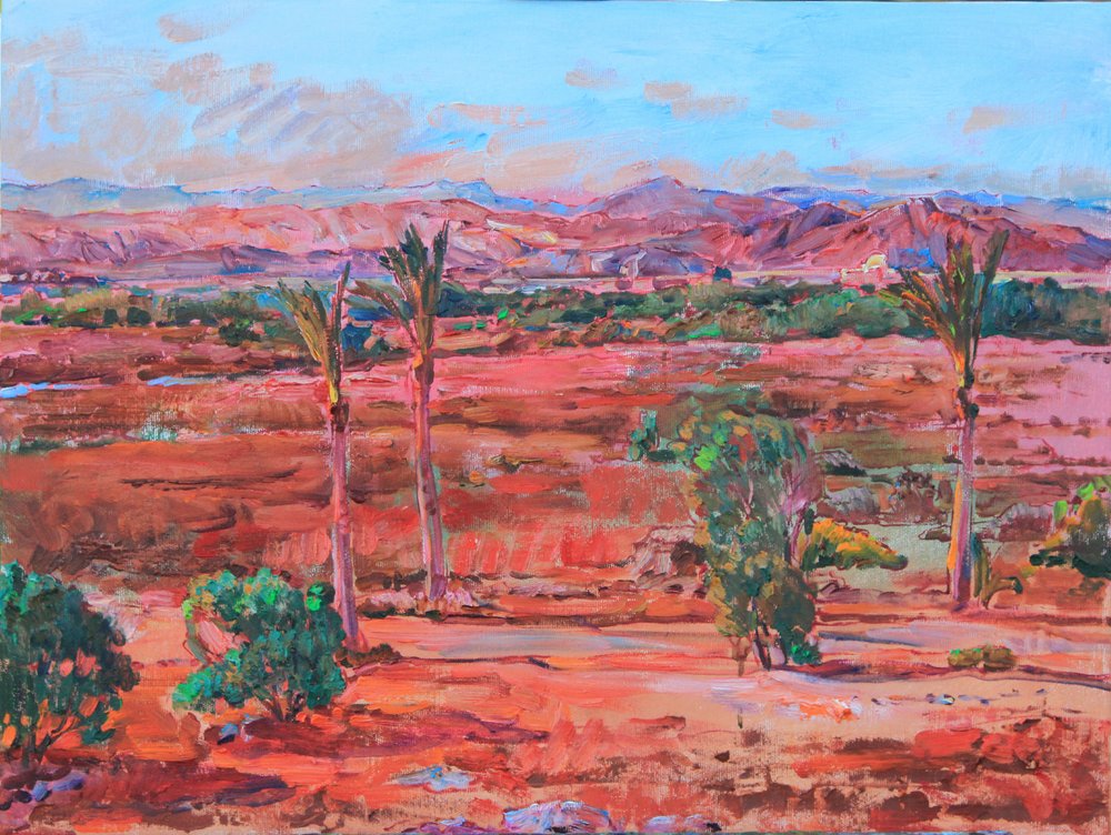 Desert Palm Vista da Andrii Kutsachenko