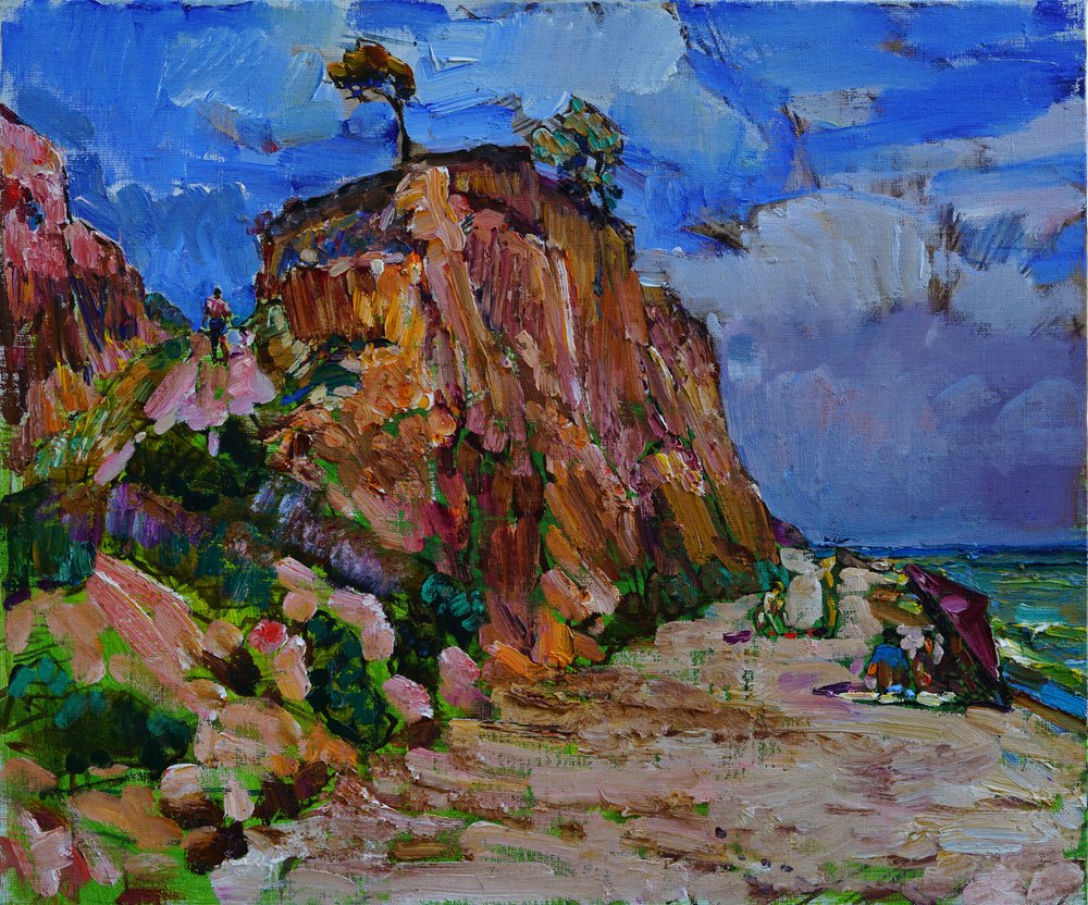 Scogliere costiere dai colori vivaci da Andrii Kutsachenko