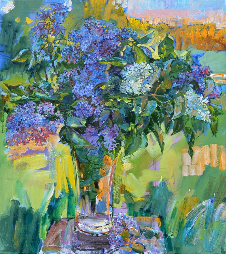 Bouquet di lillà dai colori vivaci da Andrii Kutsachenko
