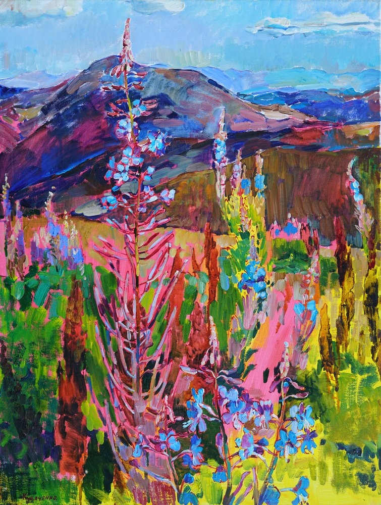 Fiori di montagna dai colori vivaci da Andrii Kutsachenko