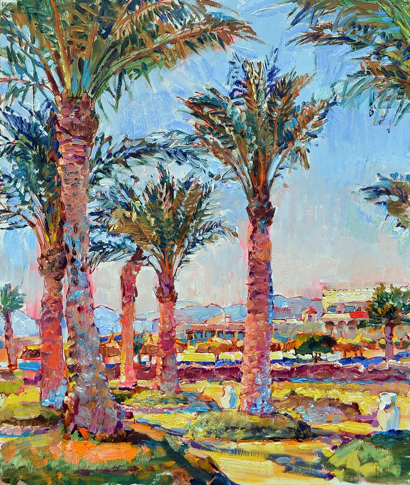Palme vivaci del resort da Andrii Kutsachenko