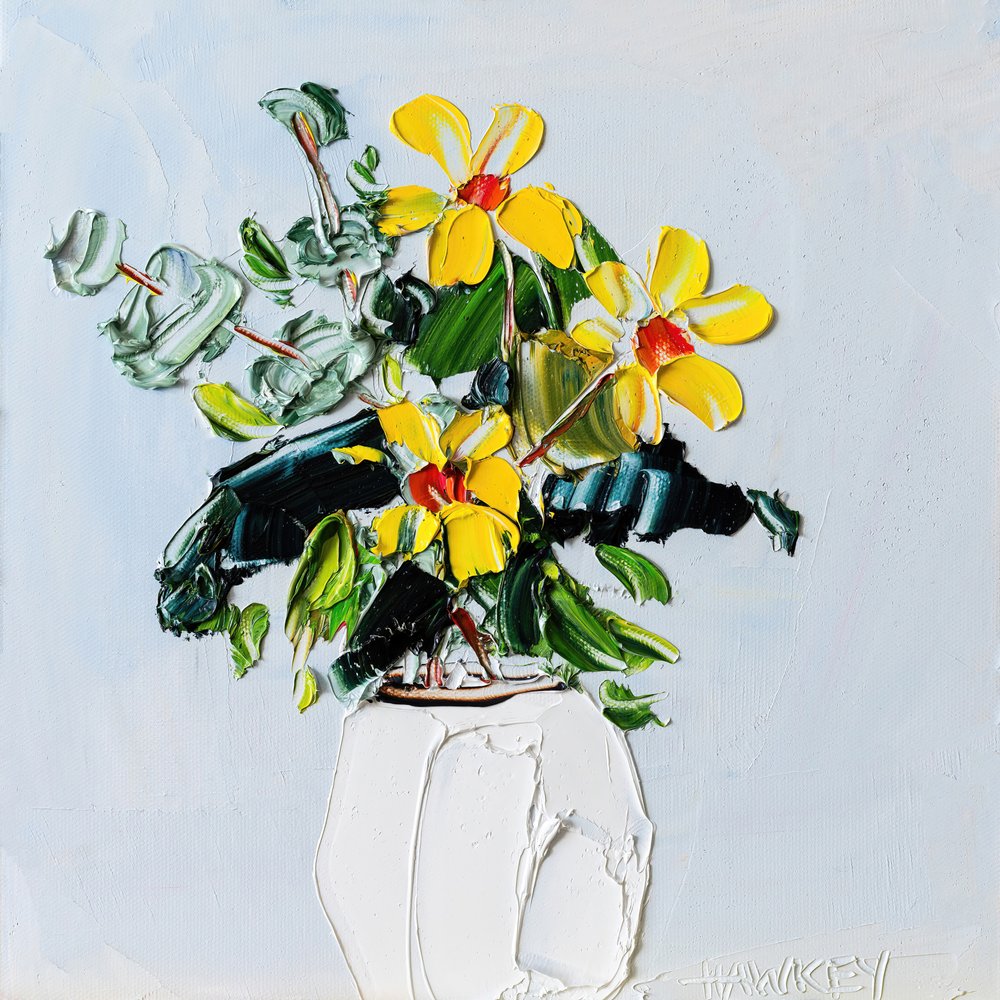 Fiori vivaci a impasto da Angela Hawkey
