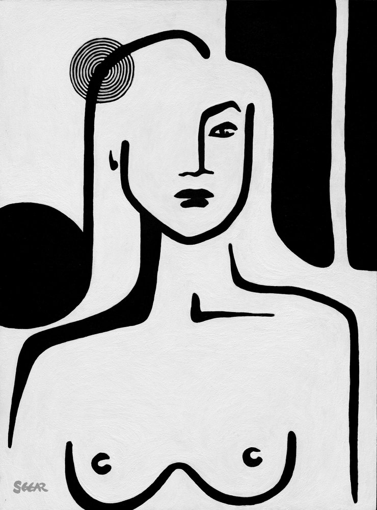 Ritratto minimalista di nudo da Angela Seear